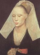 Rogier van der Weyden Portrait of a Lady (mk45) Sweden oil painting artist